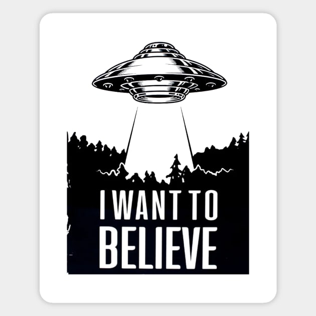 I Want to Believe Magnet by Expanse Collective